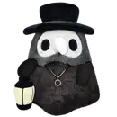 Mini Squishable Plague Doctor Plush